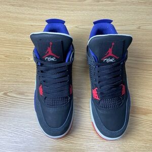 Jordan 4 Retro Rare Air -Men's Fashion Sneakers -Velcro Design (White Lettering)